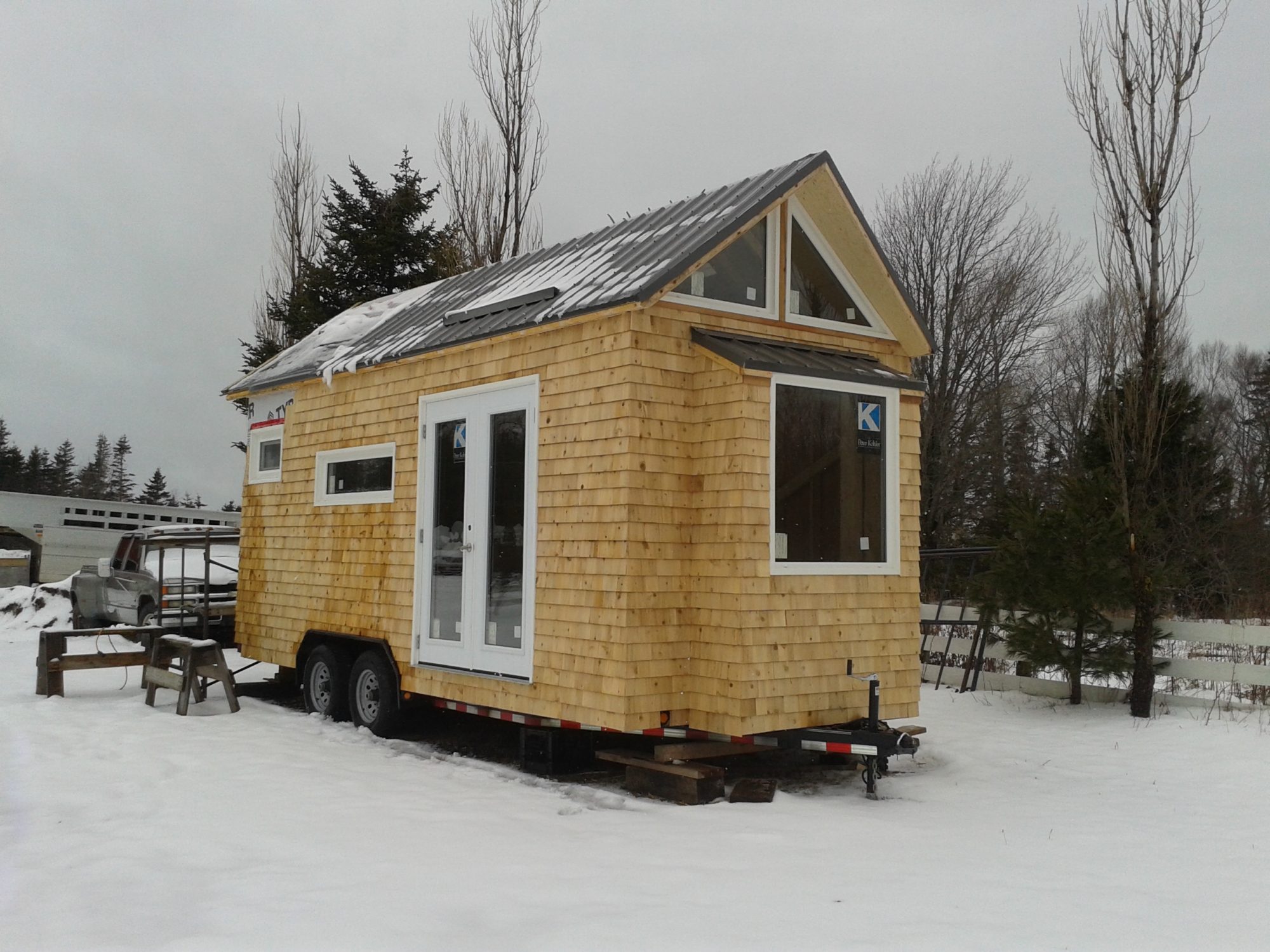 Gudrun's Tiny House in Nova Scotia, Canada